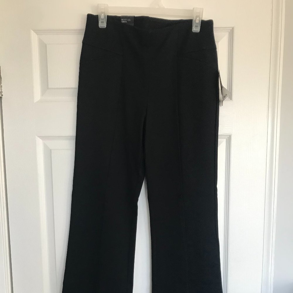 INC boot Leg Curvy Fit stretchy dress pants